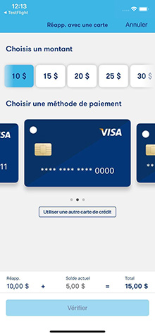 Sauvegarde les renseignements de ta carte de crédit