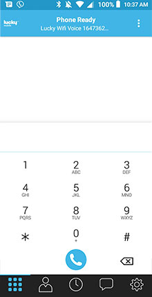 Dialed pad Android