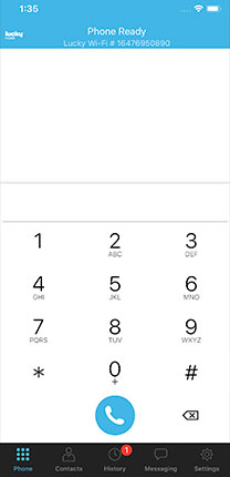 Dialed number iOS