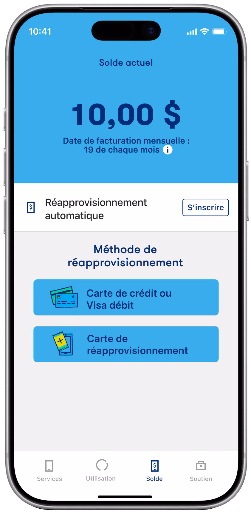 Vérifie <br>ton solde